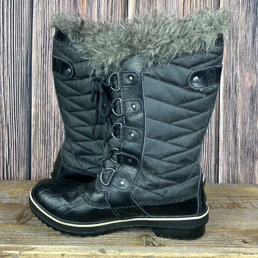 SOREL TOFINO II BOOTS- BLACK- SIZE 7 - Picture 7 of 9